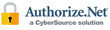 Secure payment with our partner Authorize.net